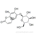 2H-1-benzopiran-2-ona, 6- (bD-glucopiranosiloxi) -7-hidroxi-, hidrato (2: 3) CAS 66778-17-4